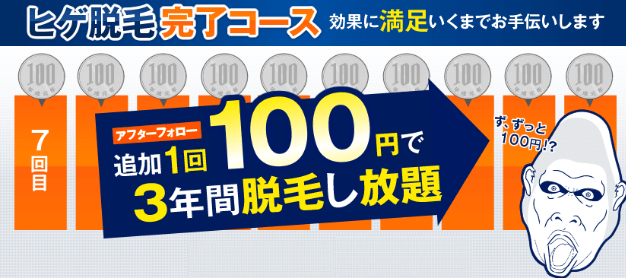 ゴリラクリニックで人気の脱毛部位はどこ?