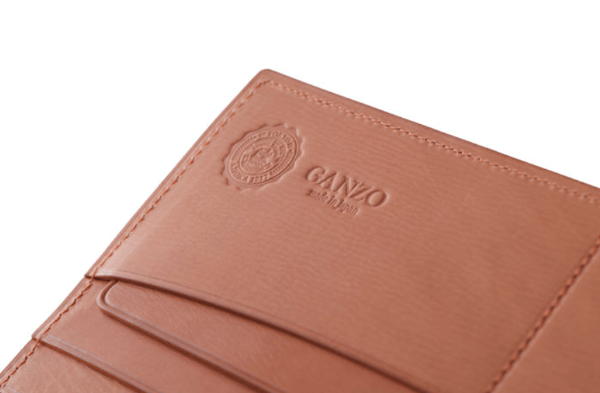 GANZO(ガンゾ)CALF NUME2 (カーフヌメ2)通しマチ長財布