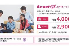 So-net光コラボレーションの料金や速度を解説!キャンペーンや評判は?