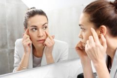 目の下のたるみが老けて見える「黒クマ」を作ってた!改善方法は?