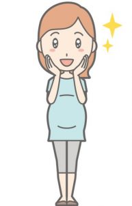 美肌になり嬉しい様子