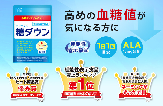 アラプラス糖ダウン