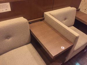 上島珈琲店 ソファー席
