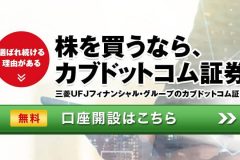 カブドットコム証券の投資信託を解説!プチ株でも積み立て可能