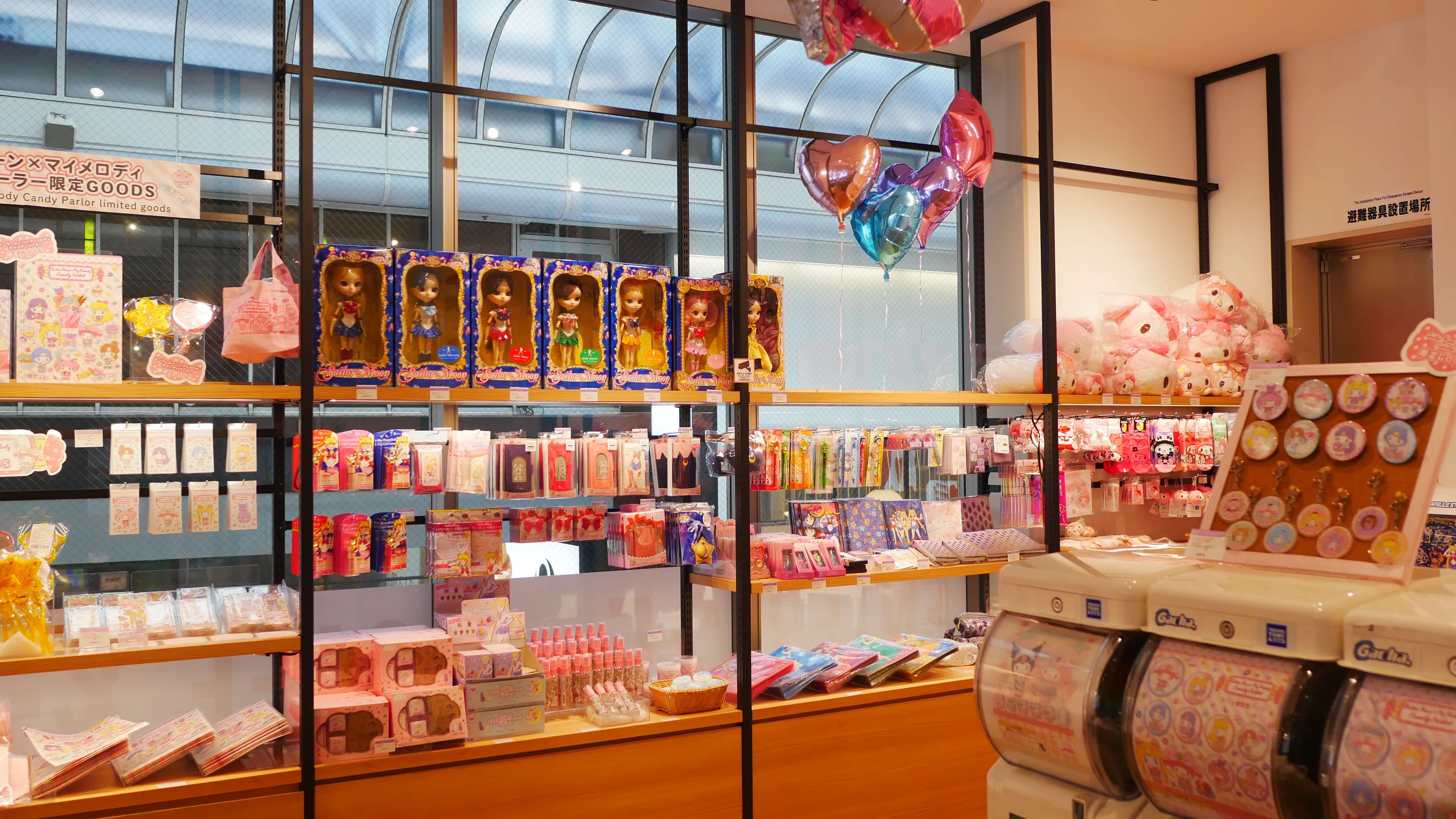セーラームーン×マイメロディ グッズコーナー