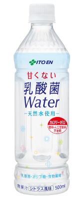 甘くない乳酸菌Water／伊藤園